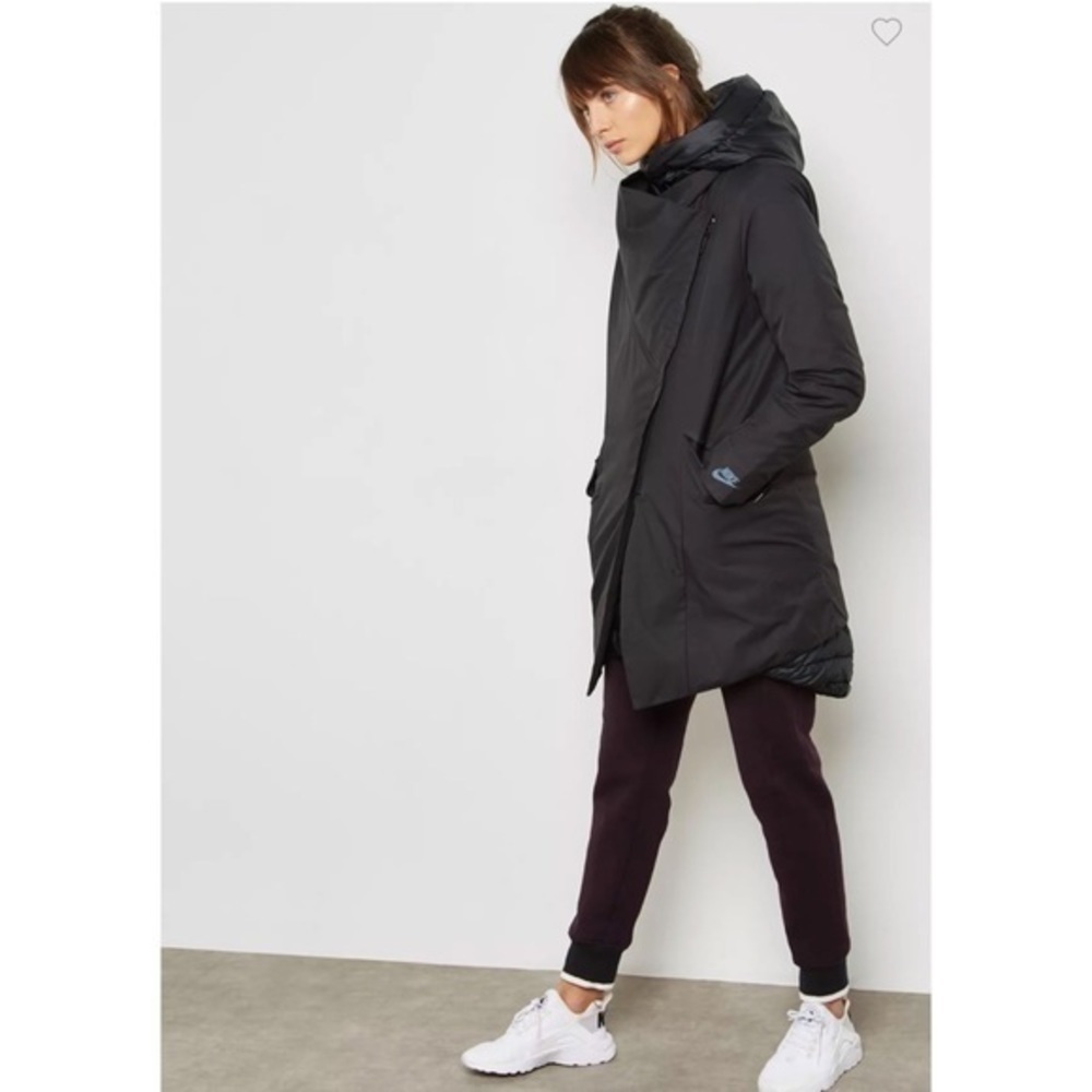 NIKE AeroLoft 3in1 Parka Jacket Soft Shell Jacket in Black Women's Size Small - Picture 16 of 16